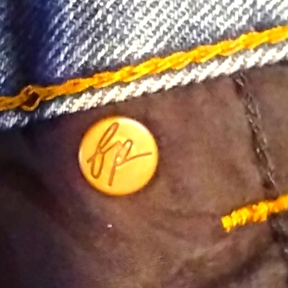 Free People High Waist Denim Jeans - Picture 5 of 12